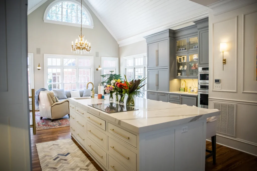 Seamless whole house renovation featuring kitchen transformation